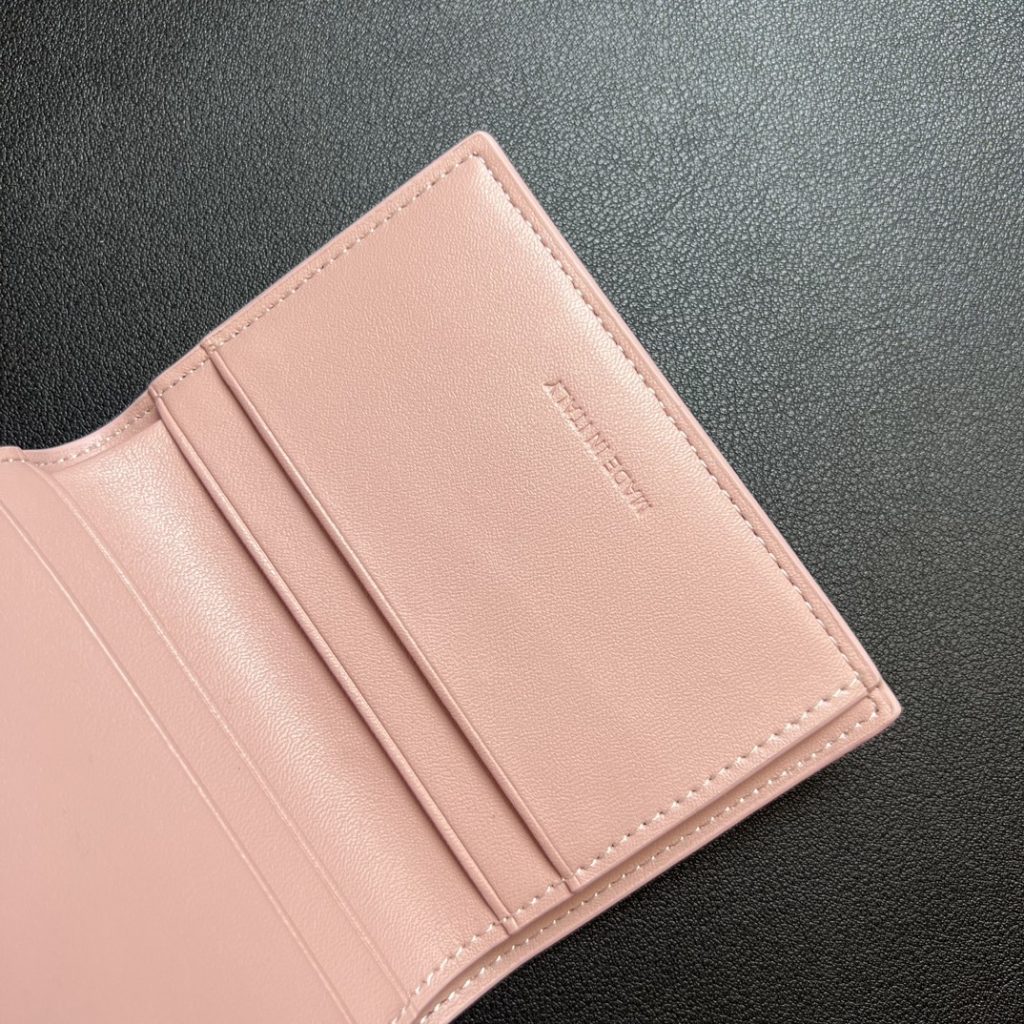 セリーヌ カードケース ピンク ゴールドプレート 2WAY ミニ財布 - 画像 8
