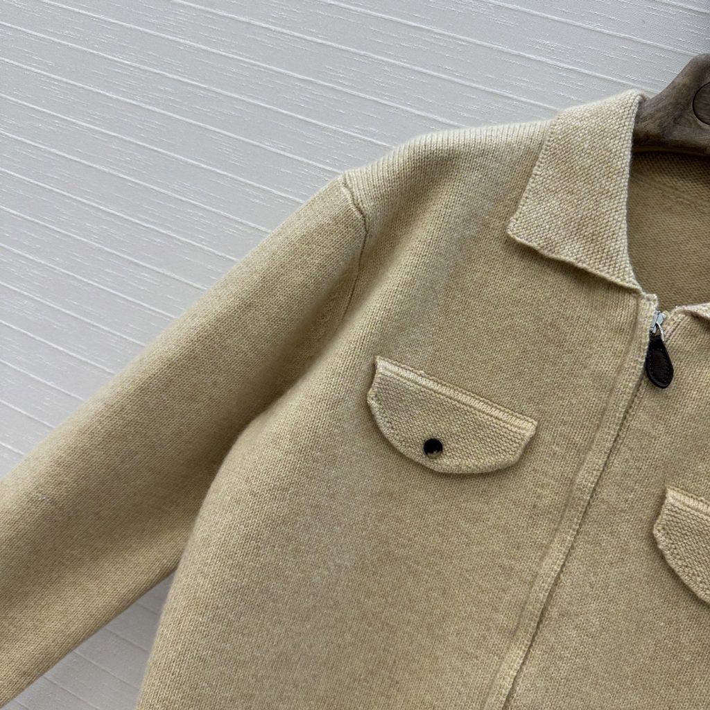 Lp高智感 | 小翻領カシミヤジャケット | 100%カシミア クラシックカラー - 画像 3