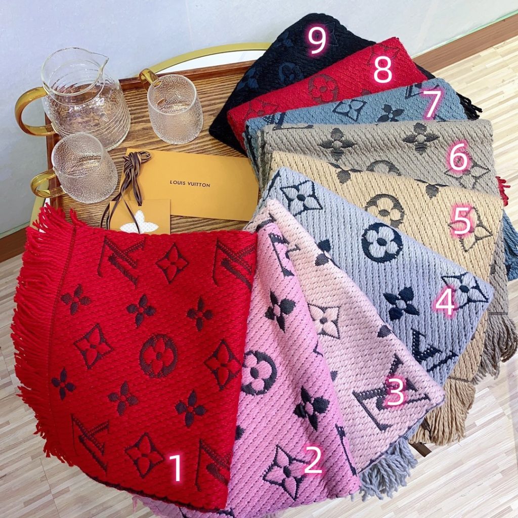 ルイヴィトン LOUIS VUITTON 定番マフラー モノグラム マフラー レディース メ…｜毎日に使いやすい財布・小物を写真で確認