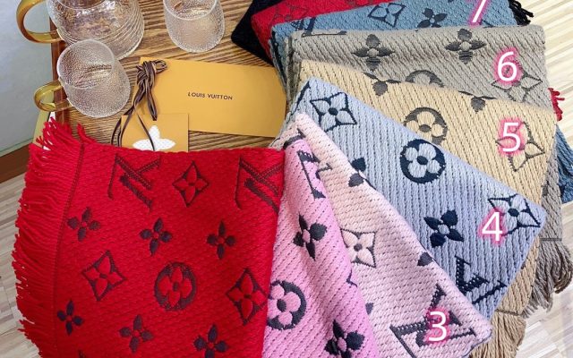 ルイヴィトン　LOUIS VUITTON　人気定番マフラー　モノグラム　　マフラー　レディース　メンズ　9色選択可　男女兼用