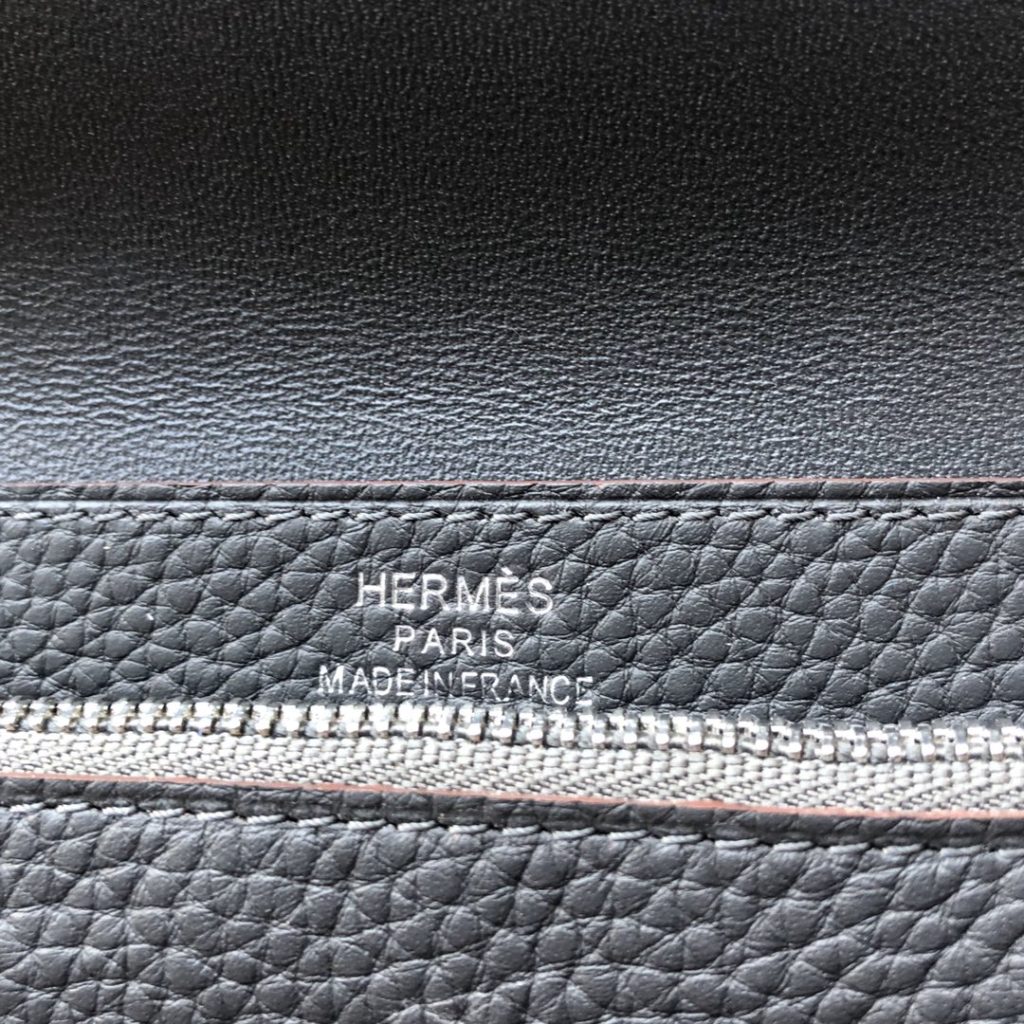 エルメス　ドゴンコンパクト　ウォレット 　シルバー金具　折り財布　14色在庫　HERMES　DOGON COMPACT 　SILVER - 画像 5