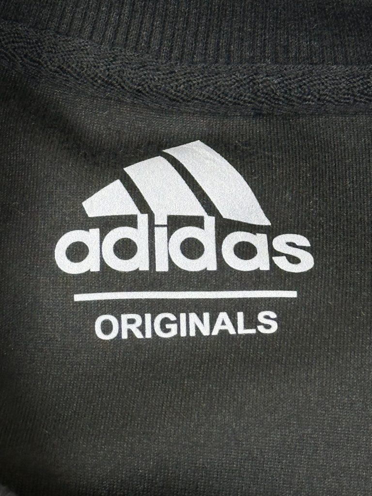 adidas セーター ロゴ入り 通勤カジュアル ミニロゴデザイン ホワイトブラックグレー全3色 - 画像 2