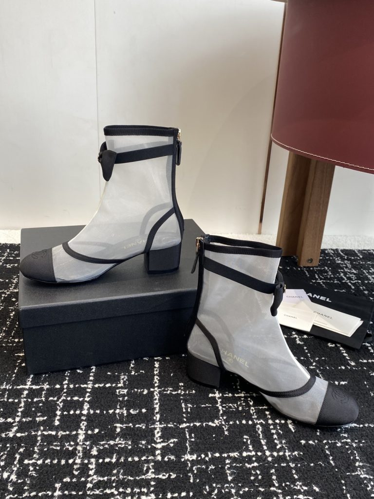CHANEL シャネル フラットシューズ 本革 軽量 ファッション ブラック - 画像 5