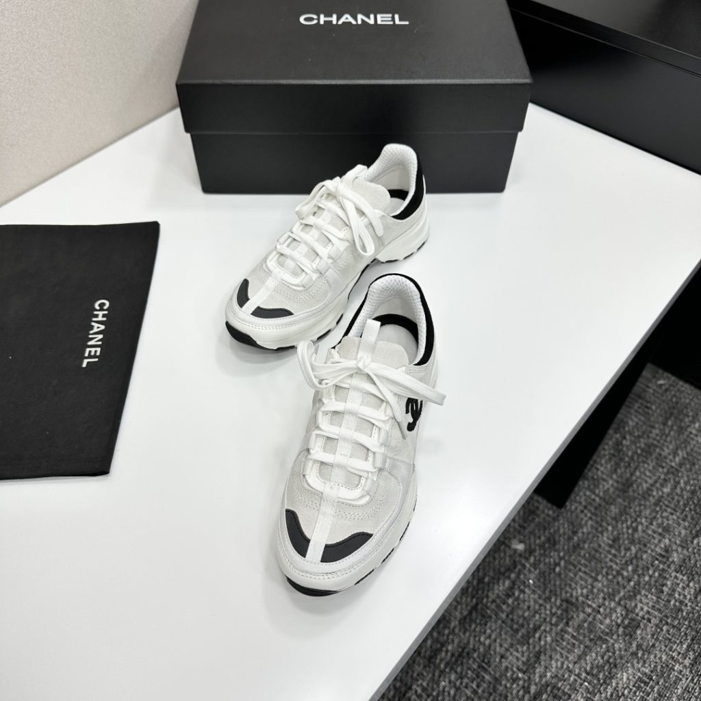 CHANEL シャネル フラットシューズ 本革 軽量 ブラック - 画像 6