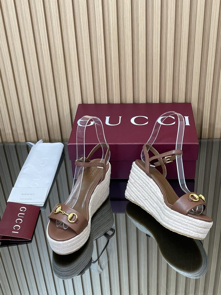 GUCCI グッチ フラットシューズ 本革 軽量 ブラック - 画像 7