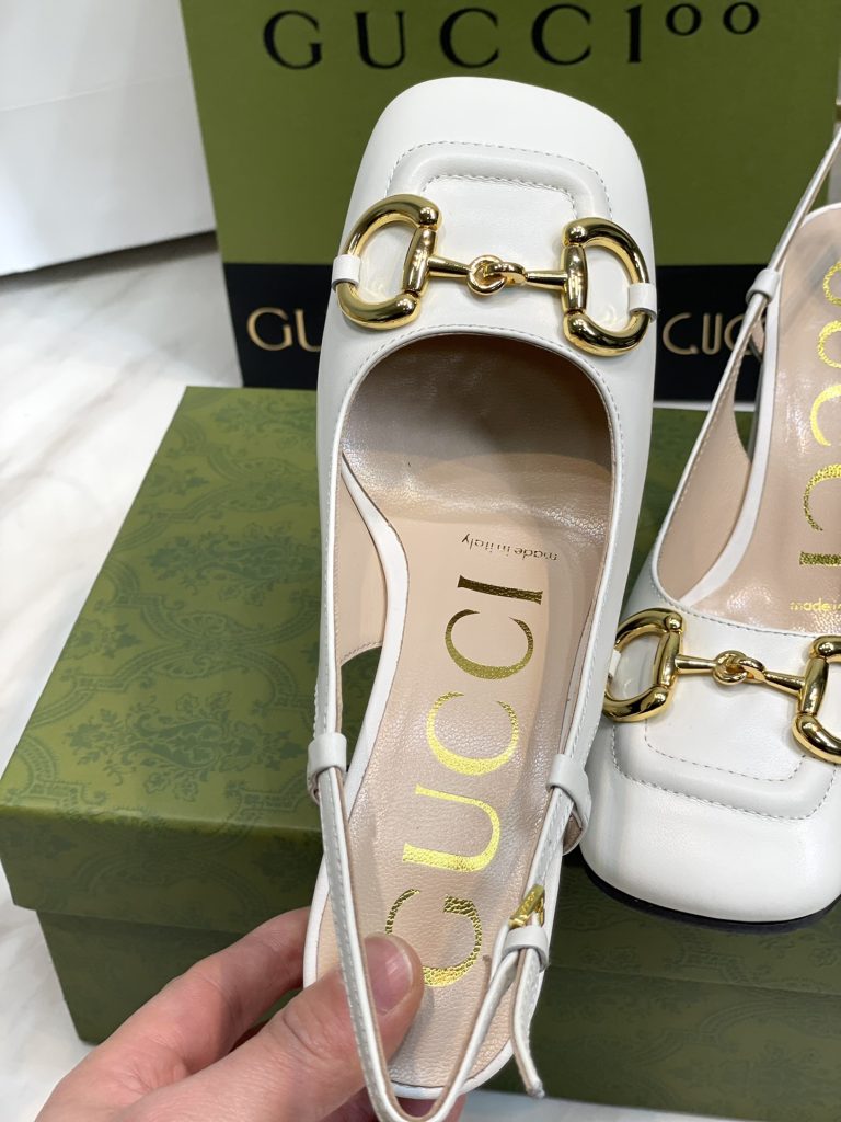 GUCCI グッチ サンダル 本革 ファッション ブラック - 画像 5