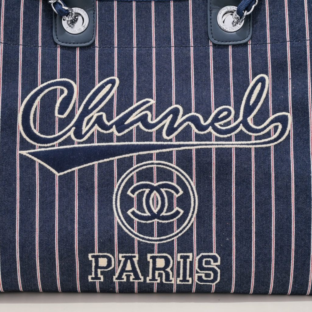 シャネル　CHANEL　ラージ ショッピング バッグ　ドーヴィル　チェンートートバッグ　レディース　大容量！バッグ　2色 - 画像 5