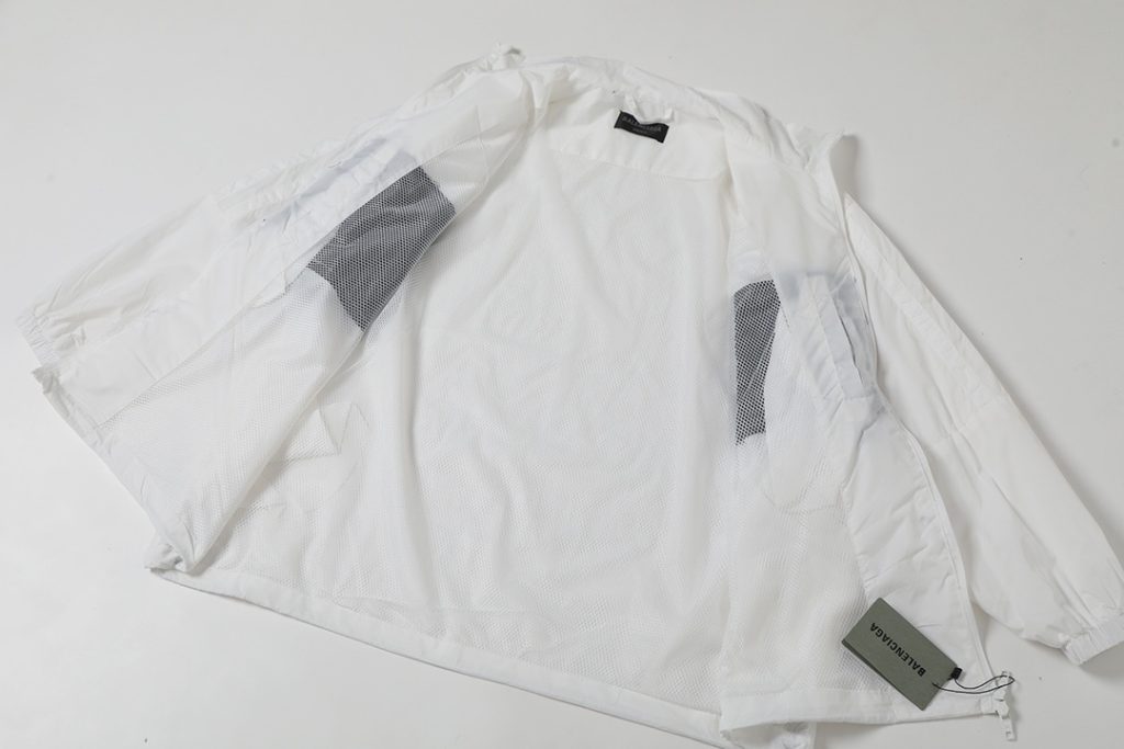 BALENCIAGA バレンシアガ ロゴパネルジャケット ブラック ホワイト 全2色 - 画像 3