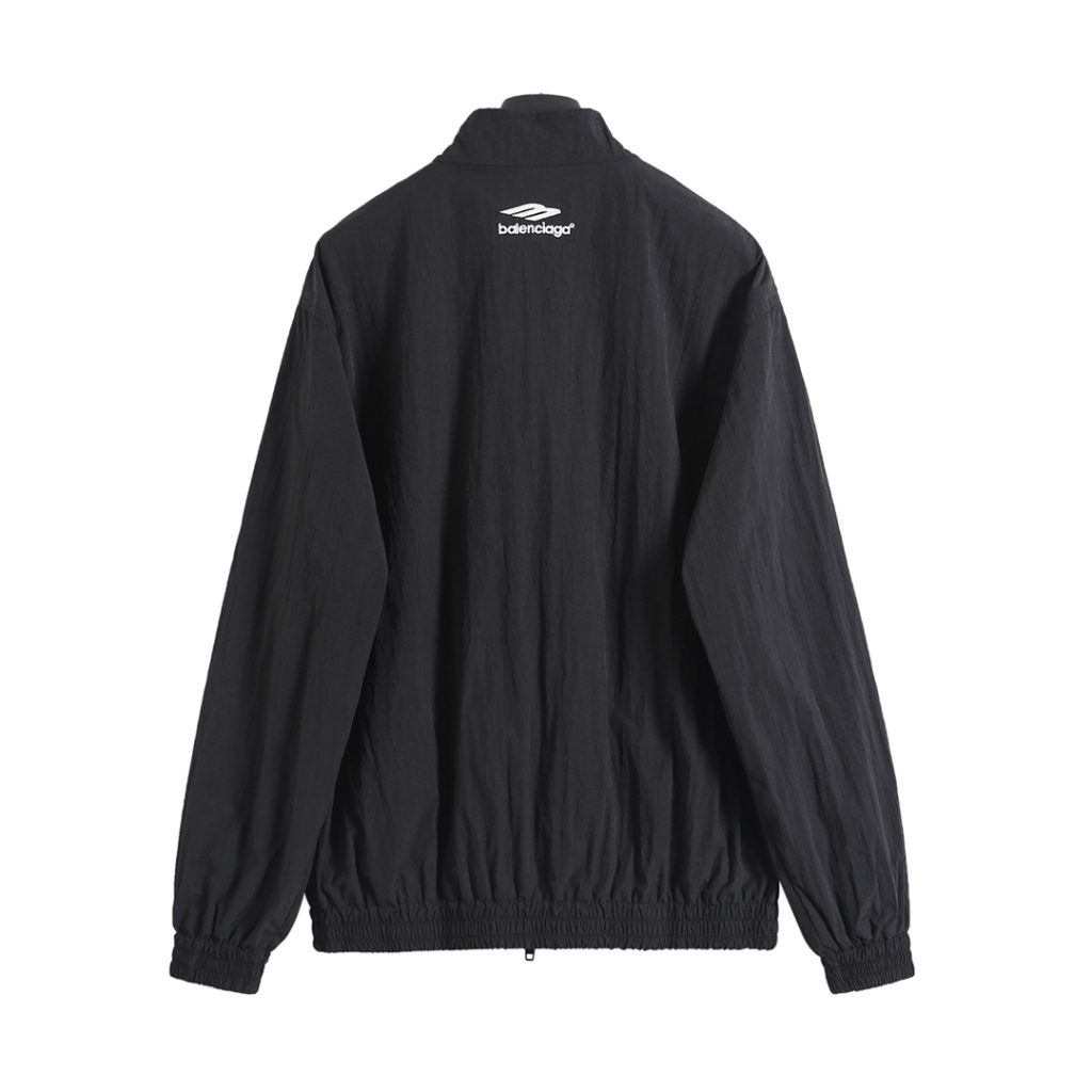 BALENCIAGA バレンシアガ フルジップジャケット 本革 ブラック - 画像 2