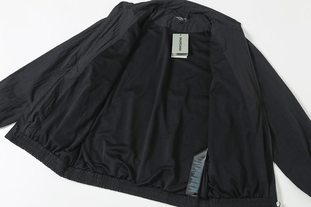 BALENCIAGA バレンシアガ フルジップジャケット 本革 ブラック - 画像 5