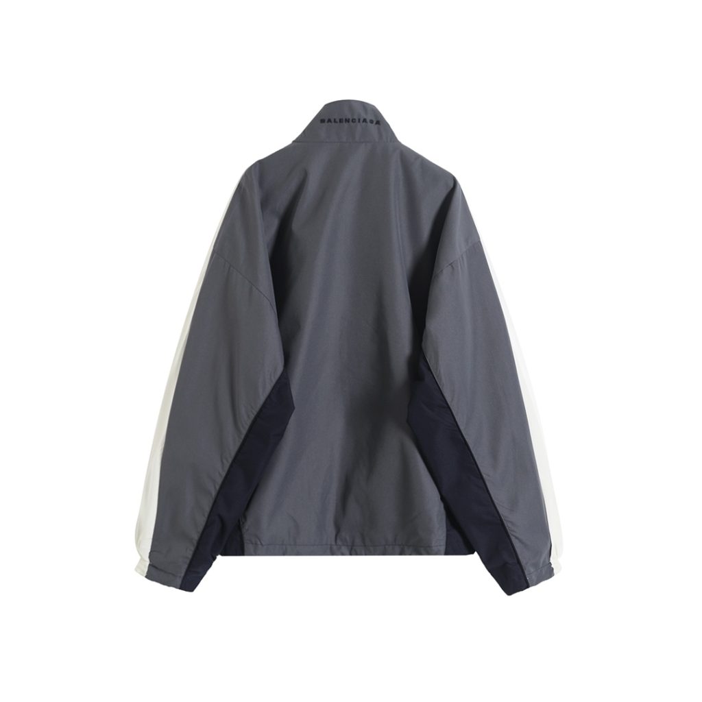 BALENCIAGA バレンシアガ レディース フルジップジャケット 350g/m ファッション ブラック/ホワイト - 画像 2