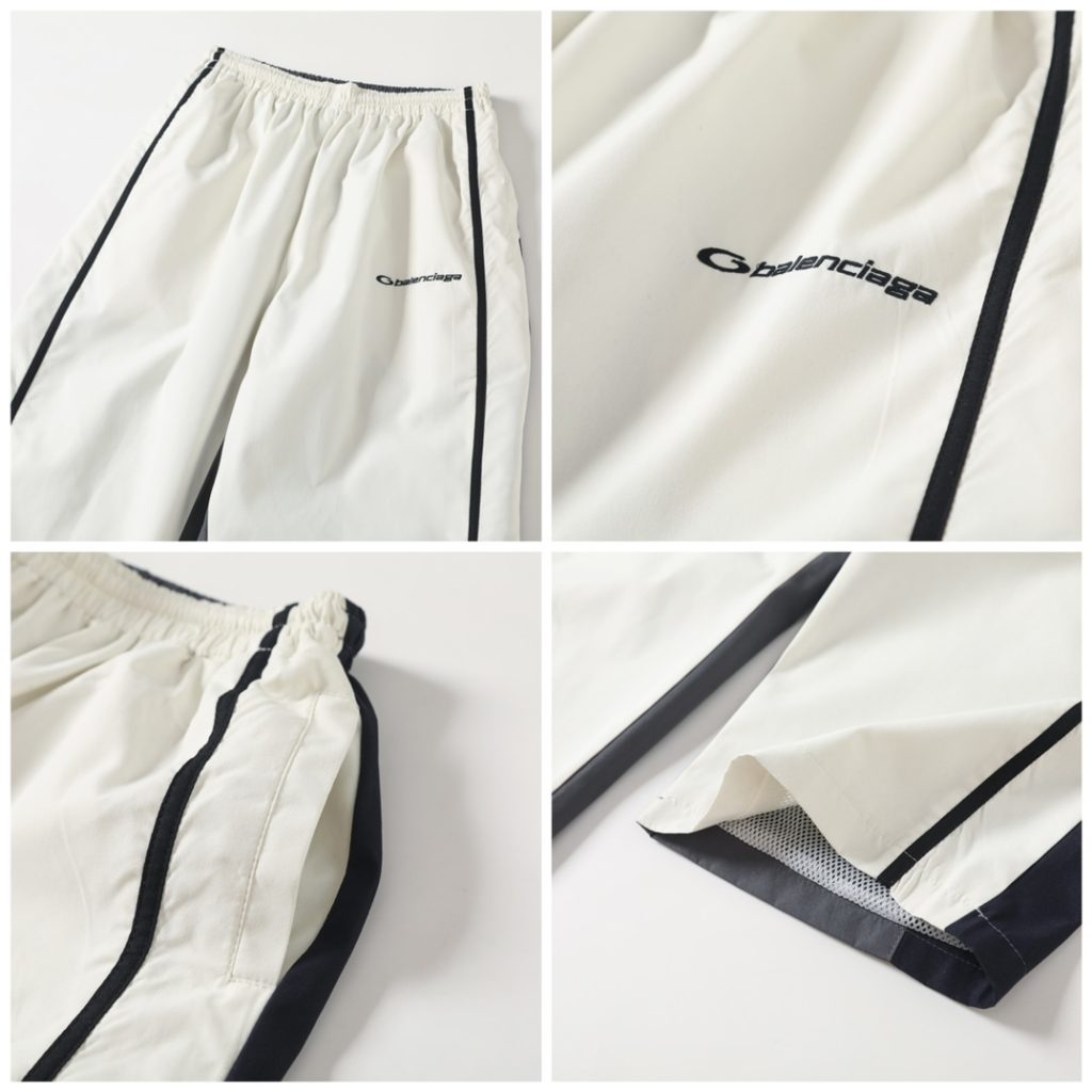 BALENCIAGA バレンシアガ レディース フルジップジャケット 350g/m ファッション ブラック/ホワイト - 画像 8