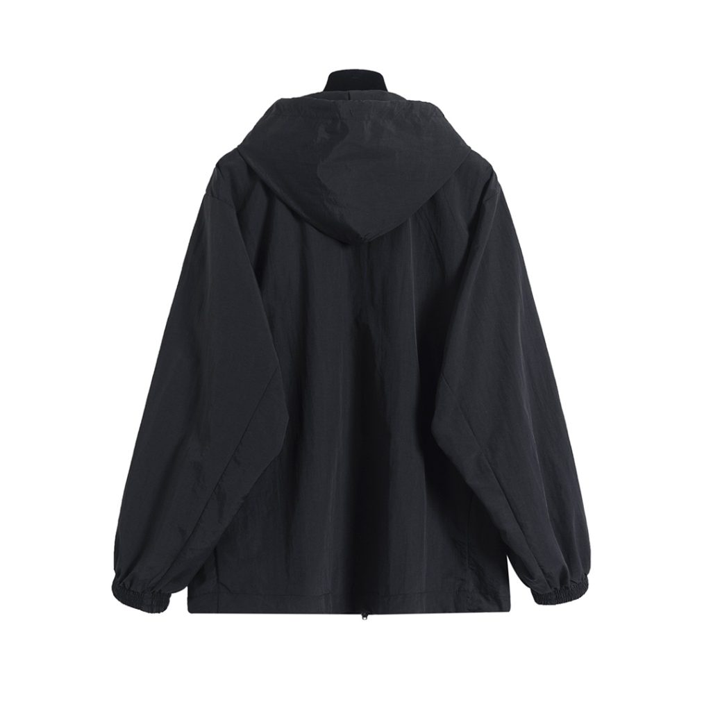 BALENCIAGA バレンシアガ フルジップパーカー 黒色 - 画像 2