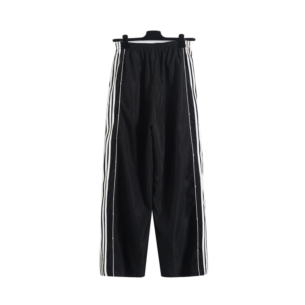 BALENCIAGA バレンシアガ フルジップジャケット + パンツ セット 通勤 通学 トレーニング 黒色 - 画像 4