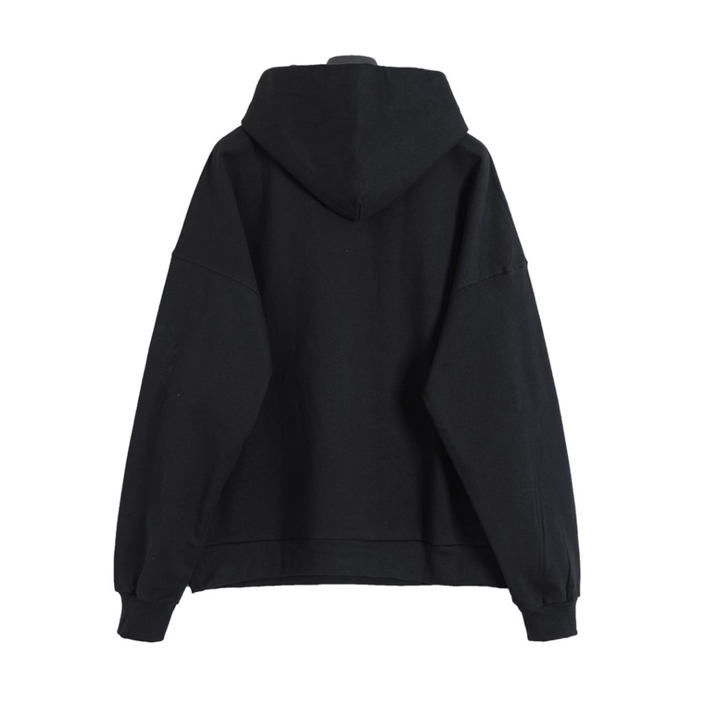 BALENCIAGA バレンシアガ ロゴパーカー ブラック/ホワイト 全2色 - 画像 3