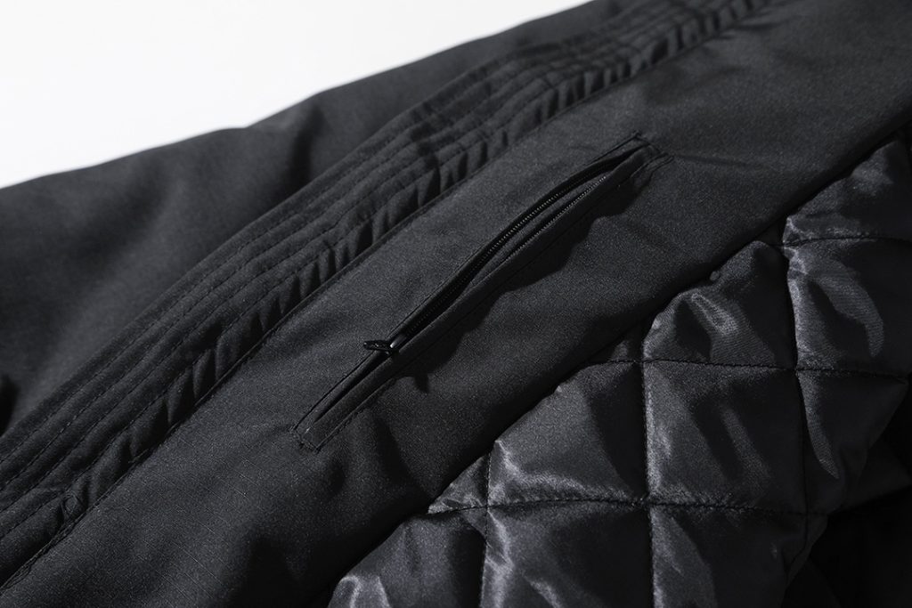 BALENCIAGA バレンシアガ フリースジャケット 本革 ブルゾン 黒色 - 画像 6