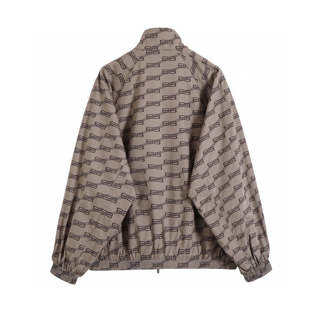 BALENCIAGA バレンシアガ ロゴパーカー 軽量 通勤 ロゴ ファッション グレー 全4色 - 画像 5