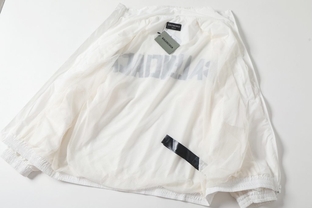 BALENCIAGA バレンシアガ フルジップジャケット フルジップ 黒 印花 防水 ブラック 18字 - 画像 3