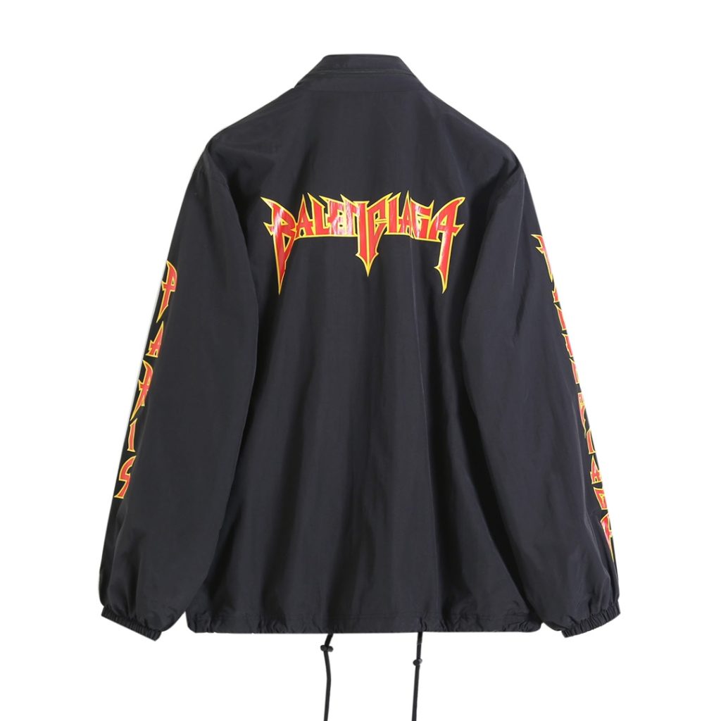BALENCIAGA バレンシアガ ファンコート 防水 ブラック - 画像 2