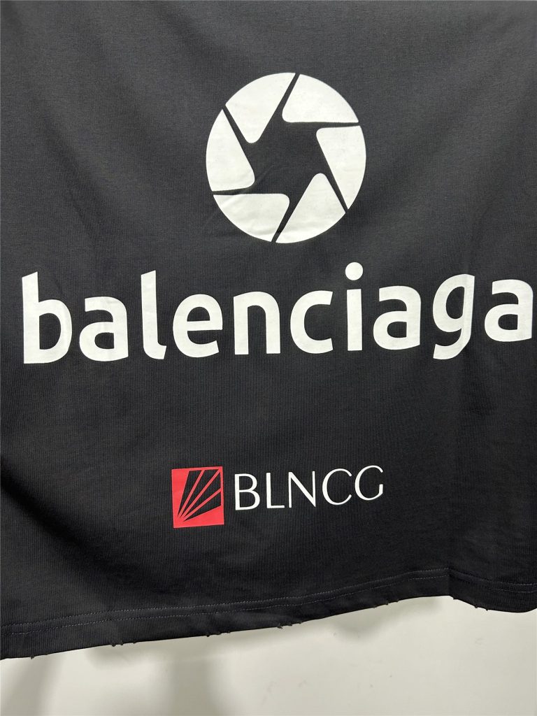 BALENCIAGA バレンシアガ ロングスリーブシャツ ブラック - 画像 4