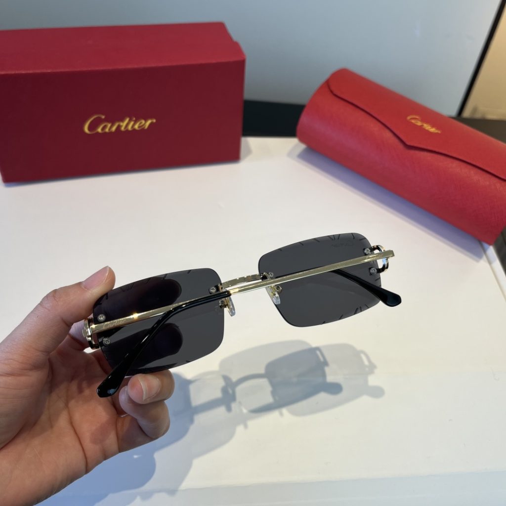 Cartier カルティエ 无框太 眼 超 金属 高 感 全4色 - 画像 4