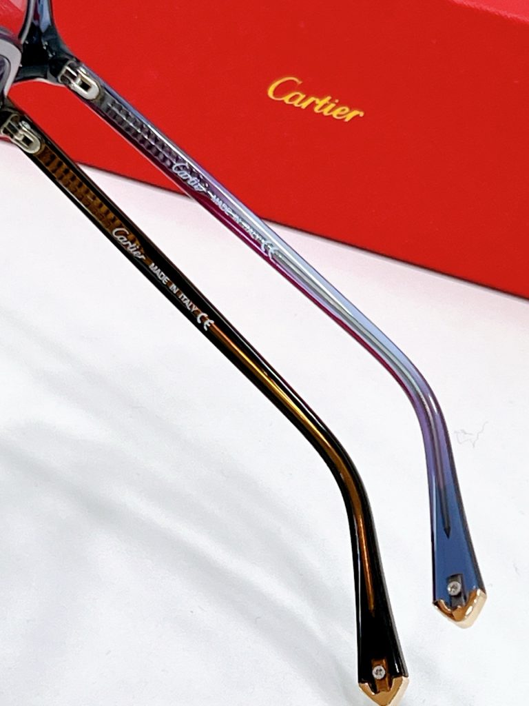 Cartier カルティエ サングラス CT0540 48-21-145 メンズ レディース 全8色展開 - 画像 5