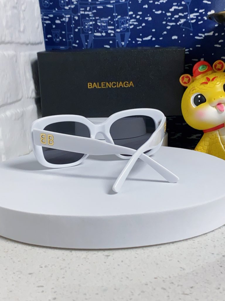 BALENCIAGA バレンシアガ フレームサングラス 2025年新作 フラットフレーム レディース メンズ 多色展開 - 画像 7