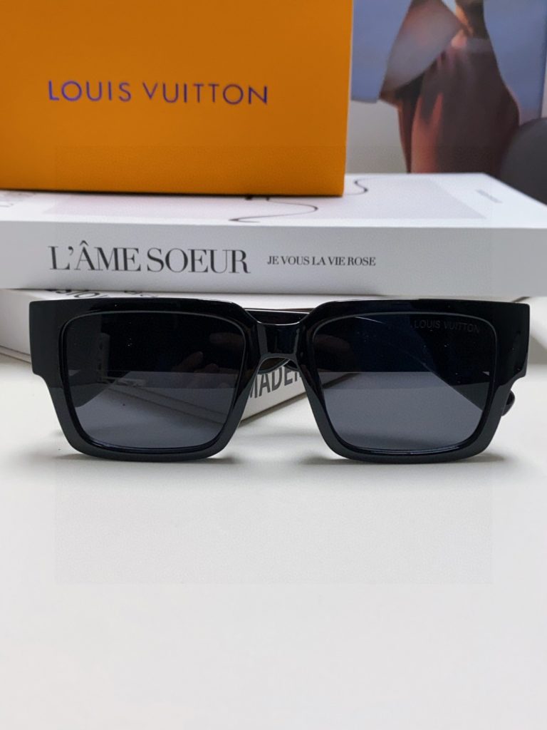 LOUIS VUITTON ルイビトン サングラス フレーム 3Dロゴ メンズ レディース ブラック 多色展開 - 画像 8