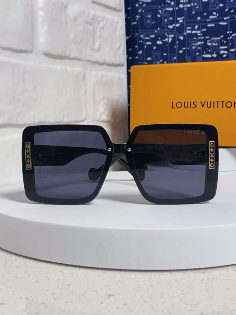LOUIS VUITTON ルイヴィトン サングラス レディース 大ぶり フレーム キャンバス ブラック 多色展開 - 画像 5