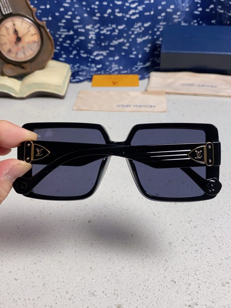 LOUIS VUITTON ルイヴィトン サングラス レディース 大ぶり フレーム キャンバス ブラック 多色展開 - 画像 8