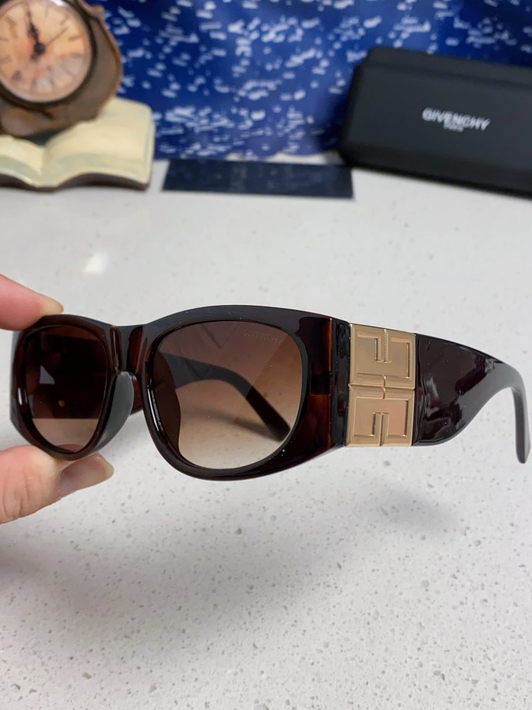 GIVENCHY ジバンシィ サングラス レディース 偏光 2025 新作 フレーム タテ型 ブラック 多色展開 - 画像 8