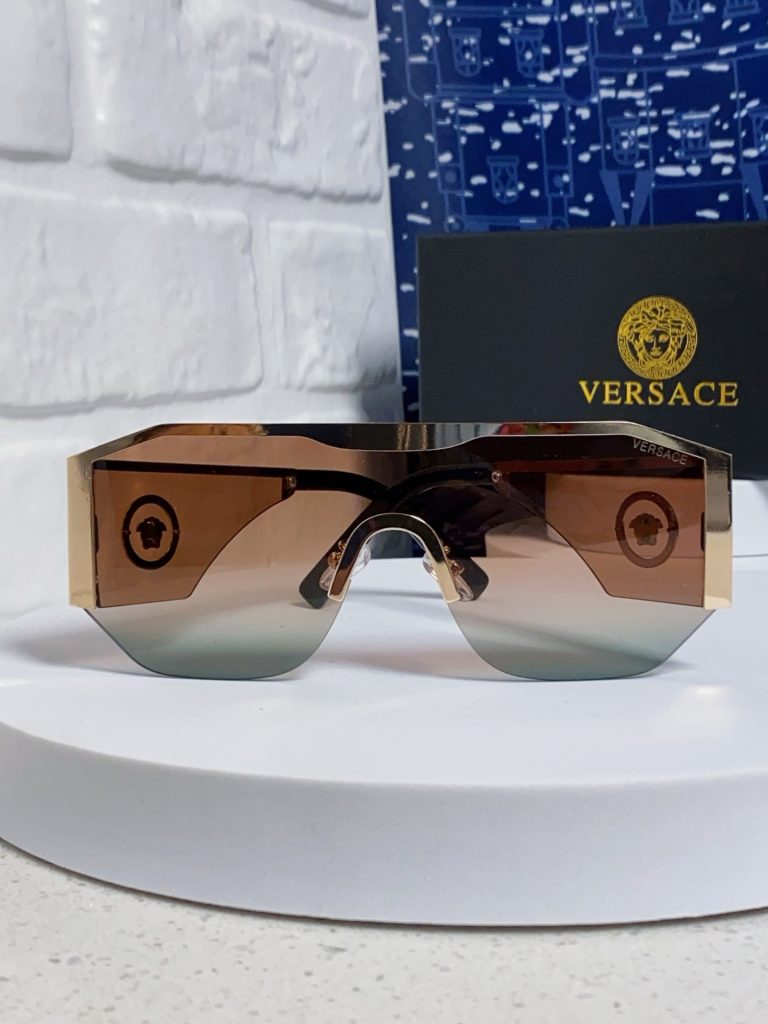 VERSACE ヴェルサセ サングラス メタル ブランド フレーム UVカット 軽量 通勤 メンズ レディース 多色展開 - 画像 3