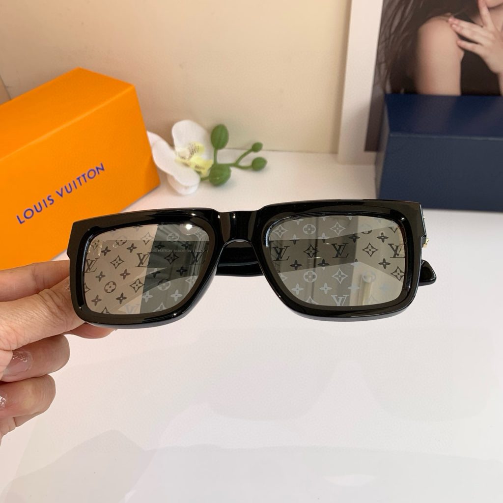 LOUIS VUITTON ルイヴィトン メンズ サングラス P140LV対応 フレームタイプ ブラック 通勤 人気モデル - 画像 4