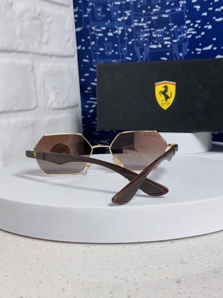 RAYBAN レイバン メンズサングラス RB3137 フェラーリコラボ 軽量 偏光 メンズ レディース 全6色展開 - 画像 6