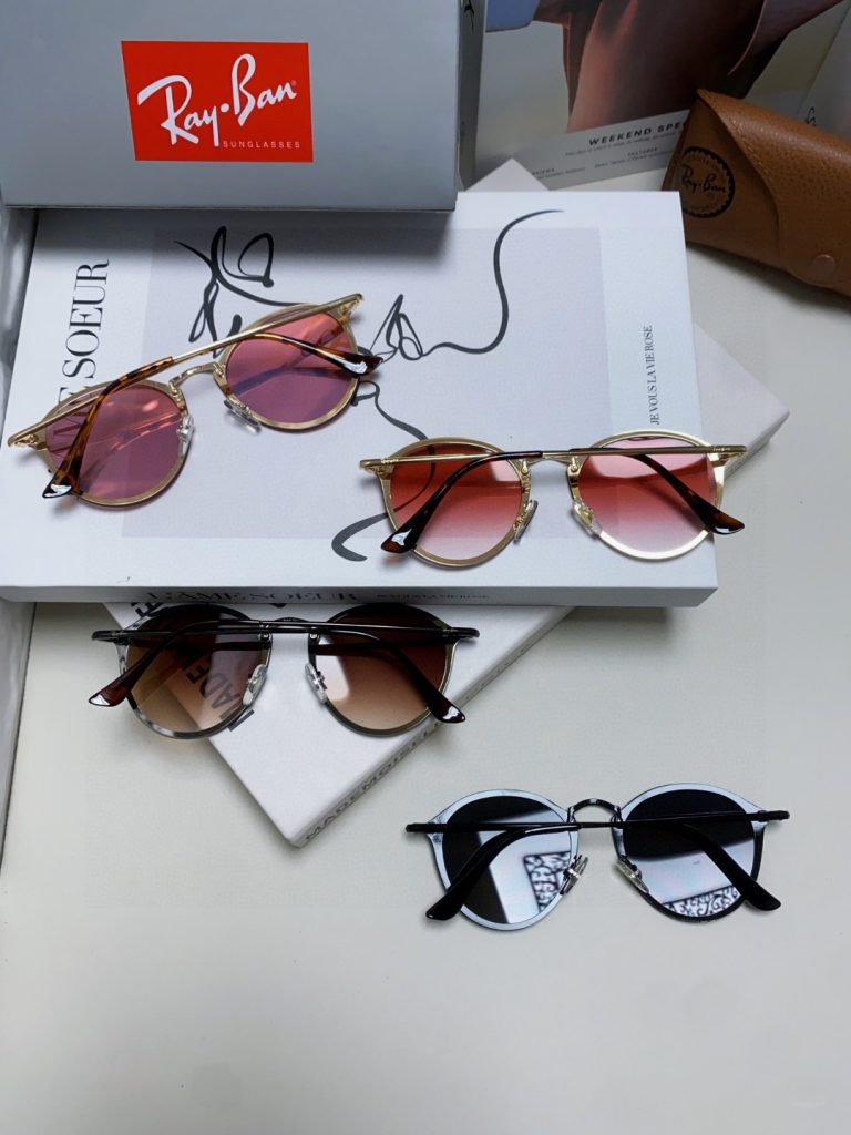 RAYBAN レイバン メガネ レディース メンズ RB3574 鏡框 フレーム トートバッグ ブランド ピンク ブラック ブラウン 11色展開 - 画像 2