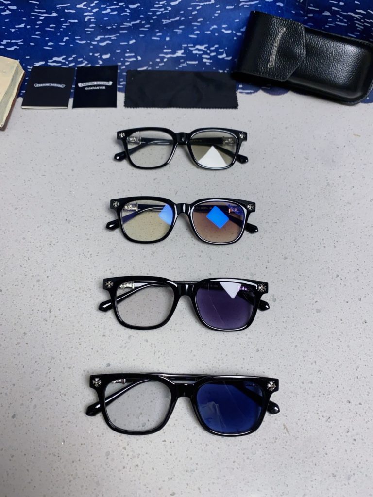 CHROME HEARTS クロムハーツ サングラス UV変色 フレーム 19-138 メンズ レディース ブラック 多色展開 - 画像 3