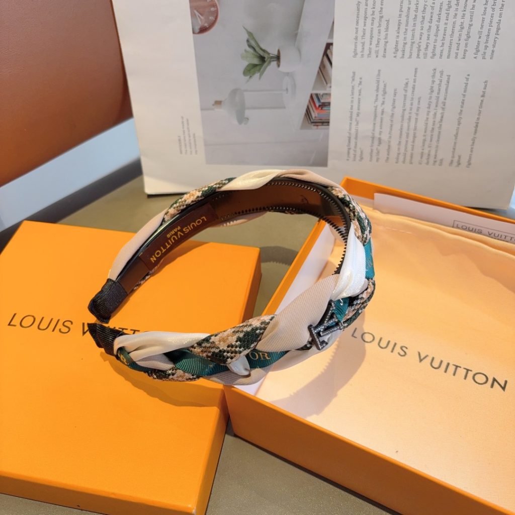 LOUIS VUITTON ルイヴィトン ヘアバンド ブランド ファッション ブランド ヘアアクセサリー 全3色 - 画像 6