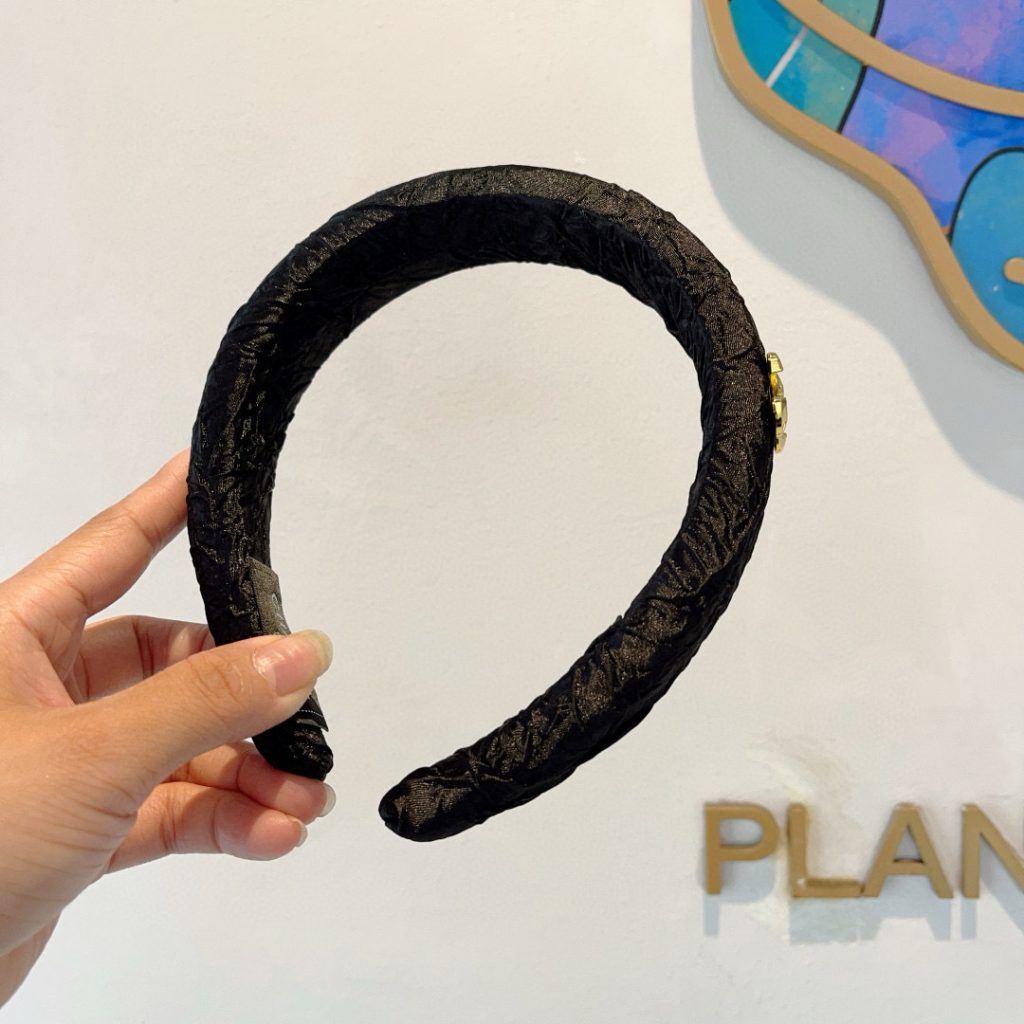 CHANEL シャネル ヘアバンド 本革 通勤 通学 ブラック 全2色 - 画像 4