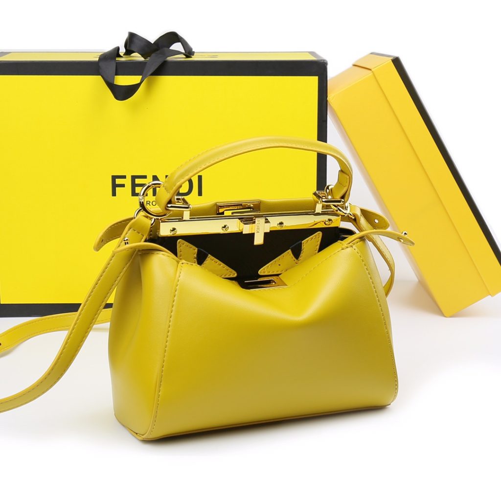 フェンディ　FENDI　モンスター　ピーカブー　2way　ショルダー バッグ　ハンドバッグ　Monster Peekaboo Bag 　斜め掛け　4色 - 画像 6