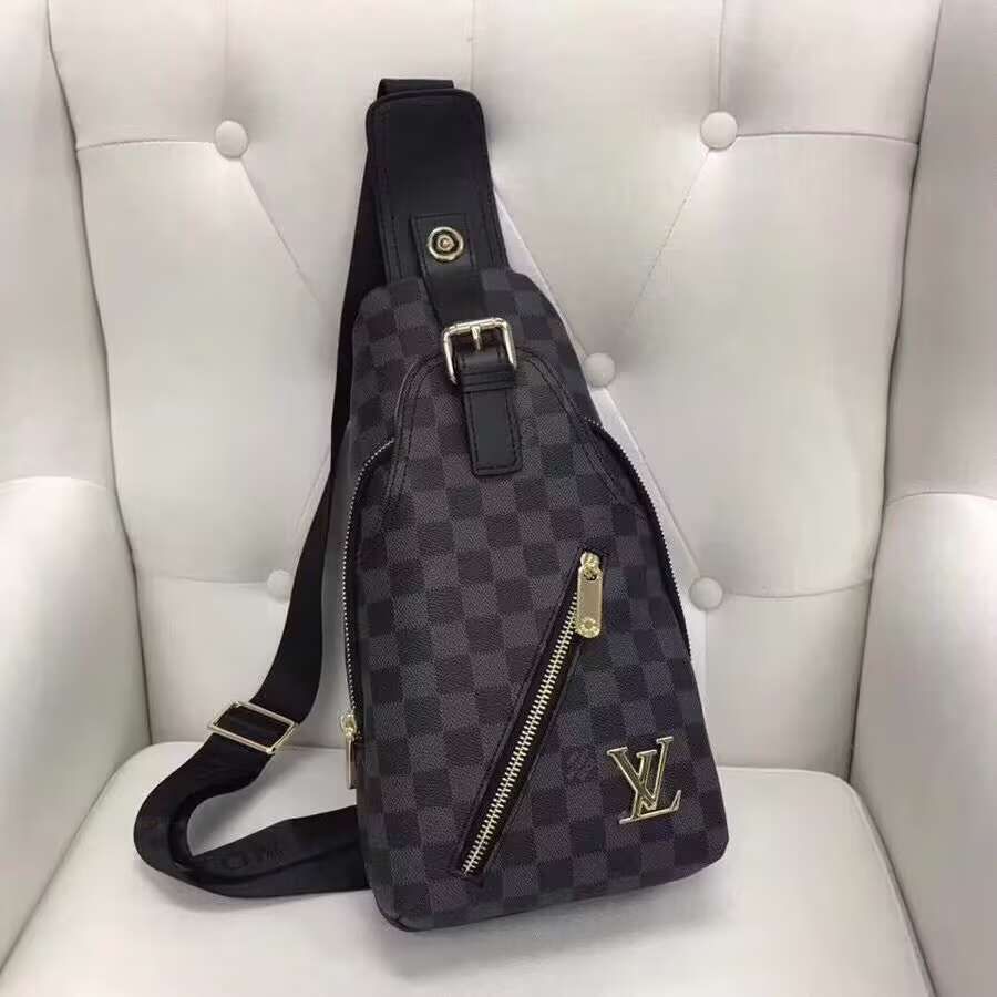 LOUIS VUITTON　ルイ ヴィトン　アヴェニュー スリングバッグ　ダミエ　メンズバッグ　3色　男性　送料込み - 画像 2