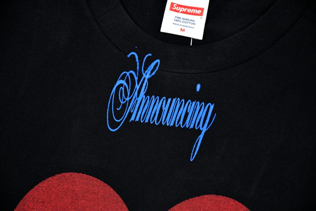 SUPREME スュプリーム ロゴTシャツ 本革 通勤 全2色 - 画像 3