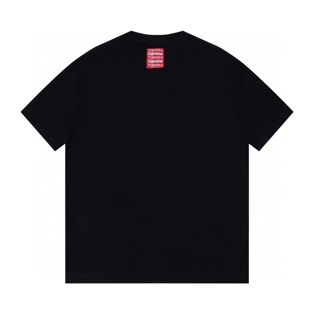 BALENCIAGA バレンシアガ ロゴTシャツ ロゴプリント 半袖 Tシャツ ブラック - 画像 2