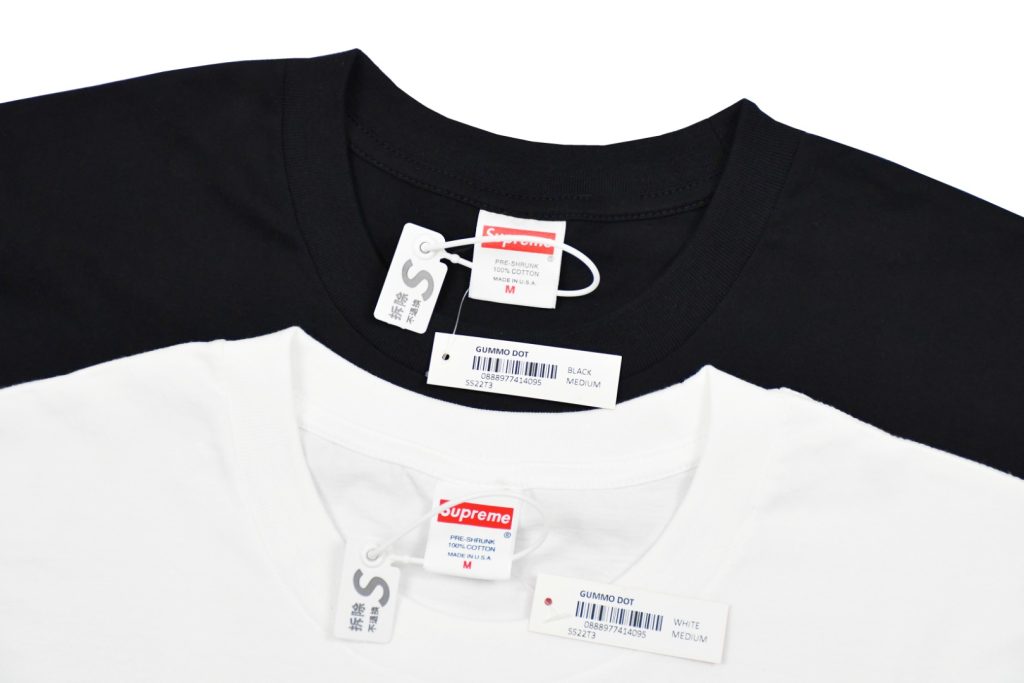 SUPREME スーパー ロングスリーブTシャツ ブラック ホワイト 全2色 - 画像 3