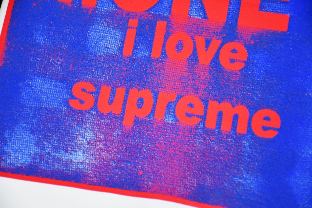 SUPREME スュープレ ロゴプリント半袖Tシャツ ブラック ホワイト 全2色 - 画像 6