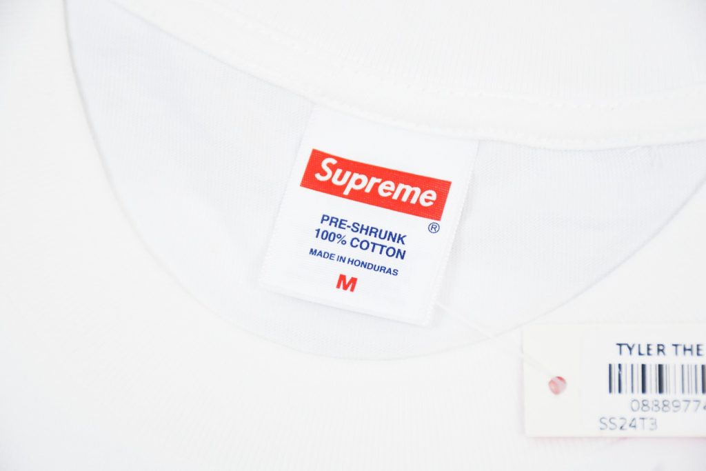 SUPREME シュプリーム トレーナー ファッション Tシャツ ブラック ホワイト - 画像 4