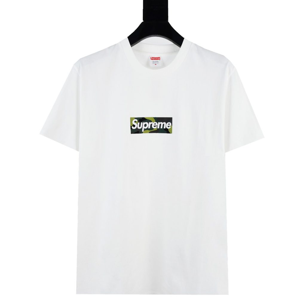 SUPREME スーパー ボックスロゴTシャツ 迷彩 通勤 全2色 - 画像 2