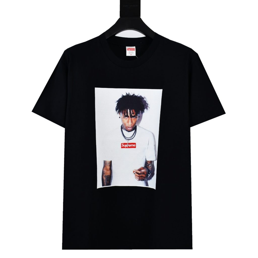 Supreme スーパーイエロー 人像Tシャツ 全2色 - 画像 2