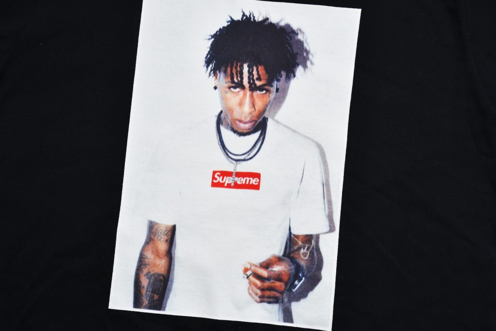 Supreme スーパーイエロー 人像Tシャツ 全2色 - 画像 5