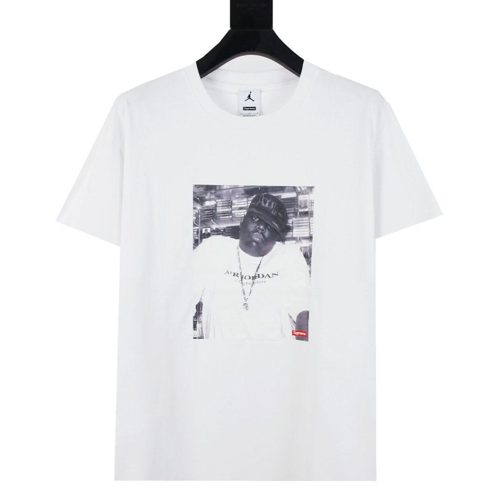 SUPREME スュプリーム オーバーサイズTシャツ ブラック ホワイト - 画像 2