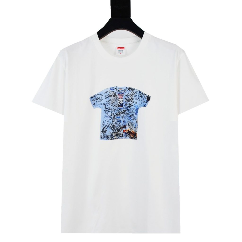 SUPREME スュプリーム 30周年限定 メンズ Tシャツ ブラック ホワイト 全2色 - 画像 5